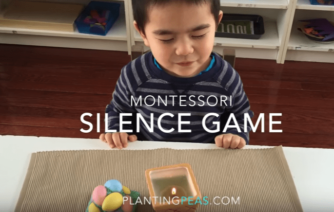 Juego del outlet silencio montessori