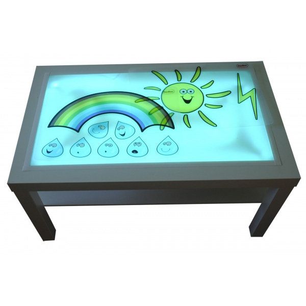 Mesa Sensorial de Luz Montessori