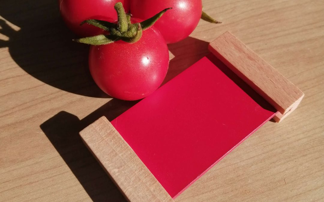Material Sensorial Montessori: Cajas de color 1 y 2