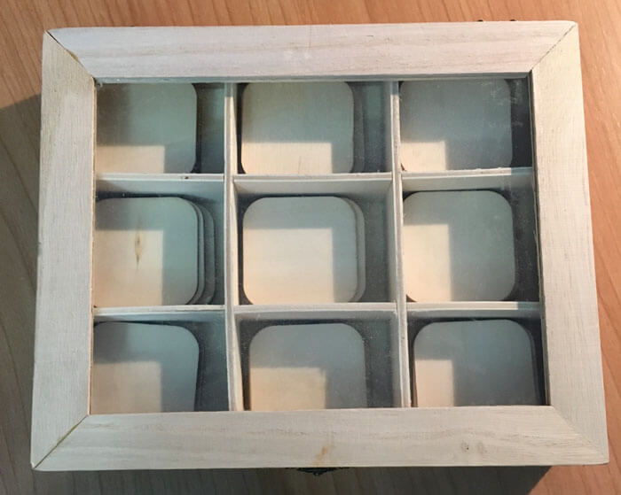 Caja de Color con tablillas en bruto - Caja de Color número 3 Montessori