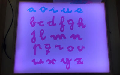 Alfabeto Móvil Montessori hecho a mano (DIY)