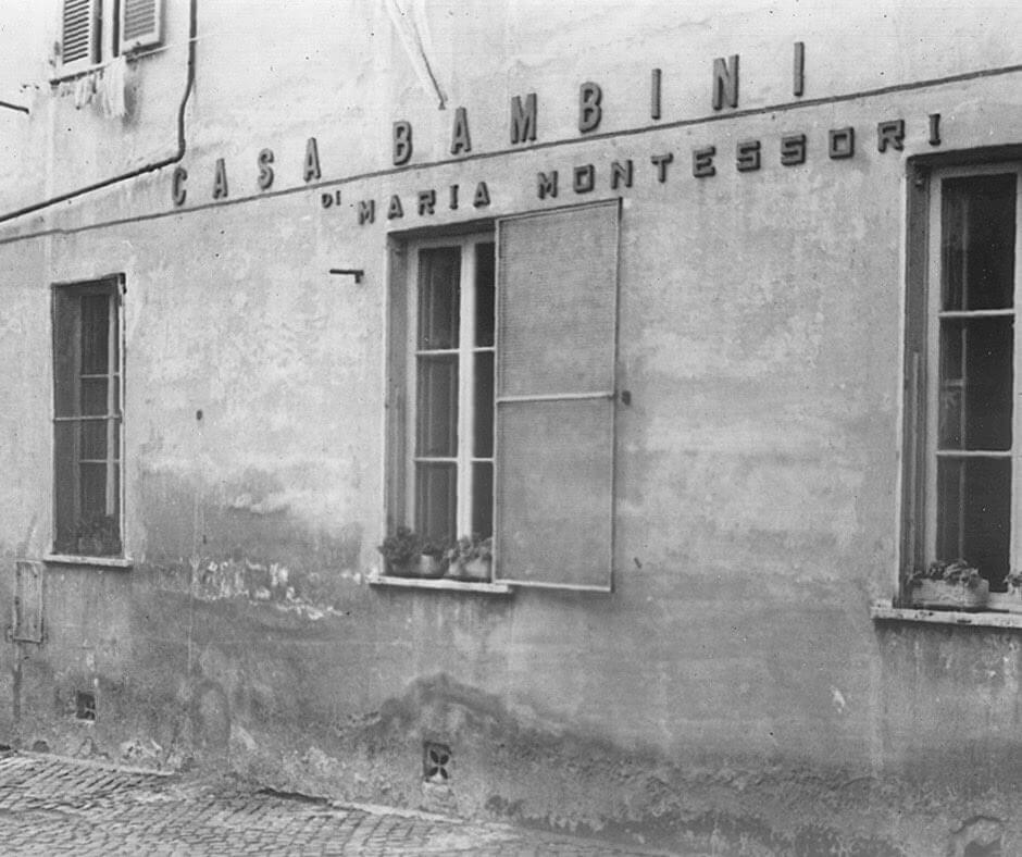 Casa dei Bambini, la primera escuela montessori del mundo, en el barrio de san lorenzo, en roma