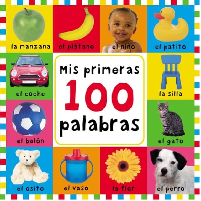 Álbum ilustrado para niños de 0 a 3 años "Mis primeras 100 palabras"