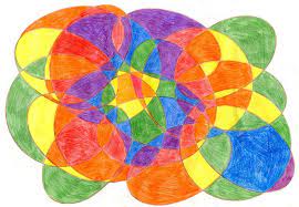 Resaques metálicos coloreados, una forma de desarrollar la creatividad en la pedagogía Montessori.