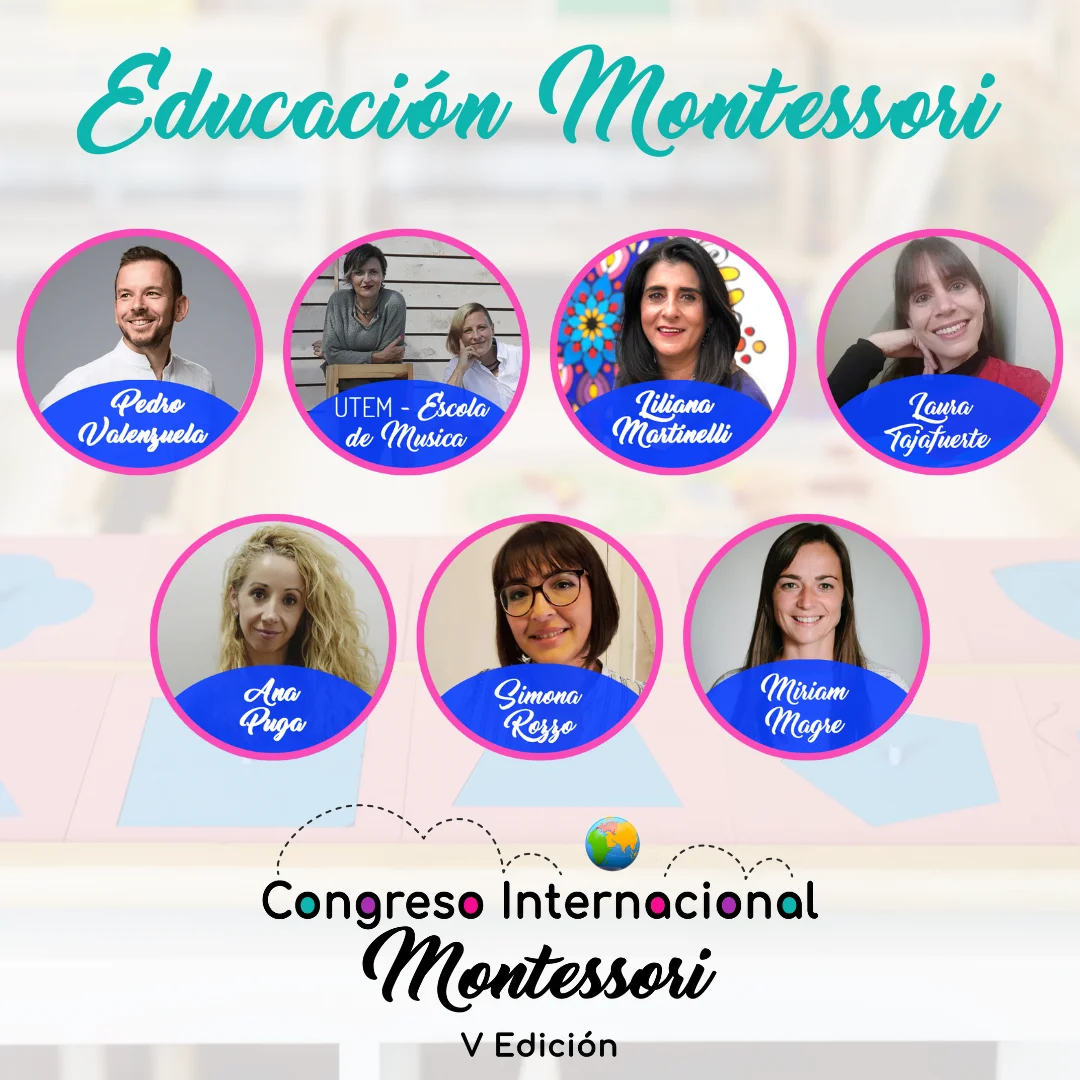 Estos son los ponentes que participan en el eje Educación Montessori