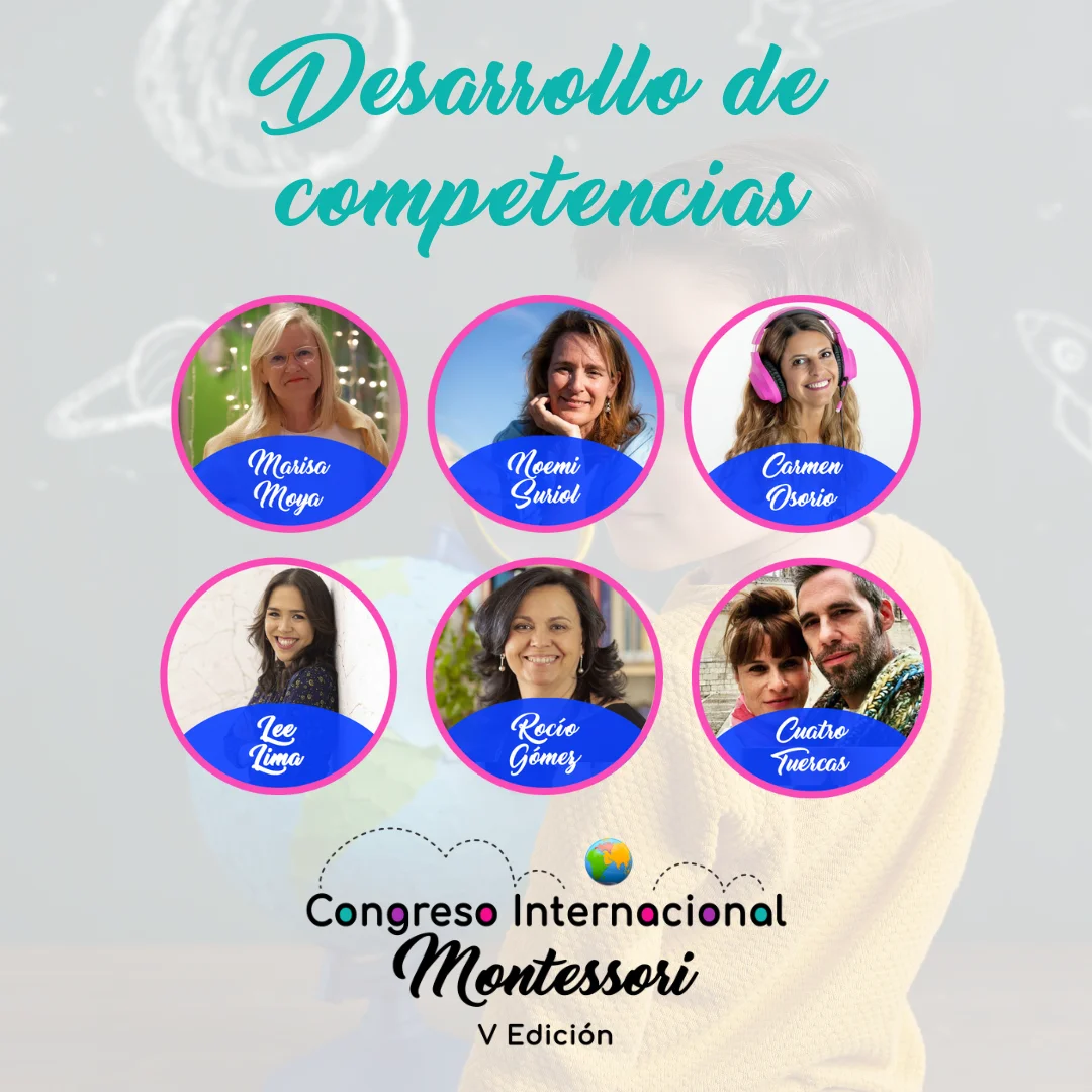 Eje temático de Desarrollo de Competencias en el V Congreso Internacional Montessori