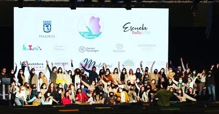 Asistentes y ponentes al Congreso educativo presencial