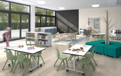 Cómo el mobiliario escolar influye en el aprendizaje y desarrollo infantil