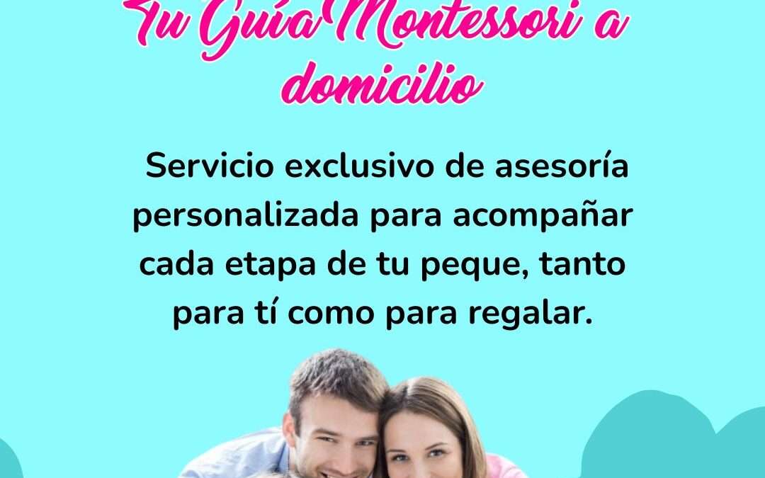 Pack de 2 sesiones servicio exclusivo de asesoría personalizada Montessori
