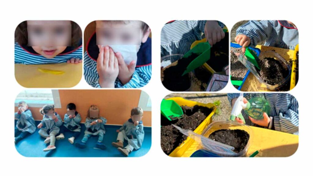 Aplicando la pedagogía Montessori en centro infantil con niños de 0 a 3 años.