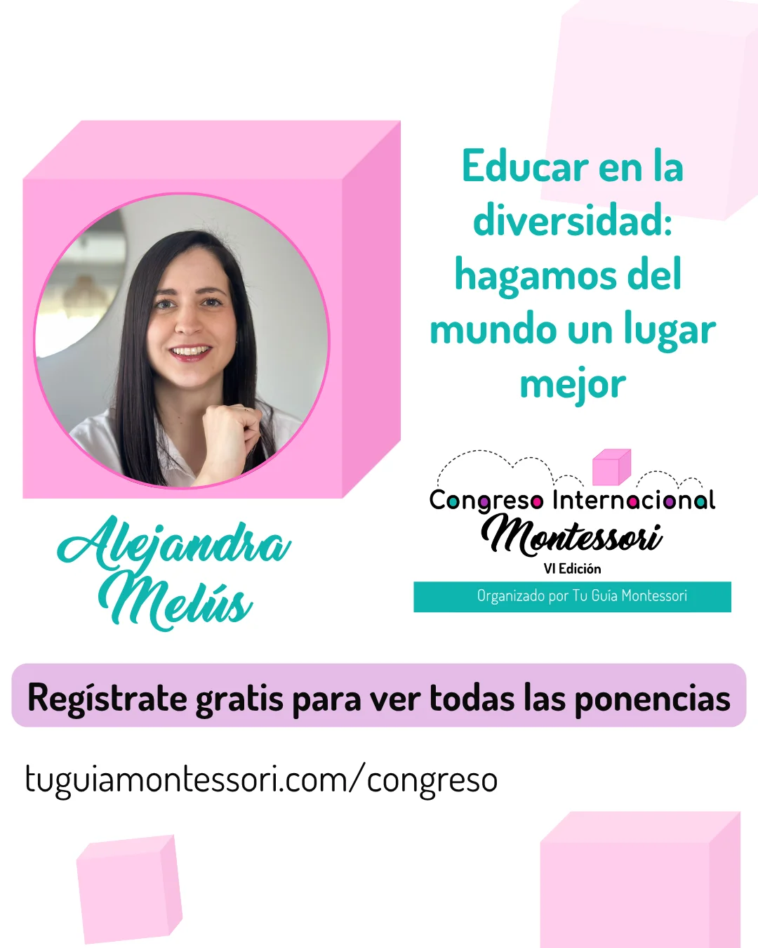 alejandra melus feed ponencia Lorenzo Hernandez de Cuentoterapia es ponente en el Congreso Internacional Montessori hablando de dislexia