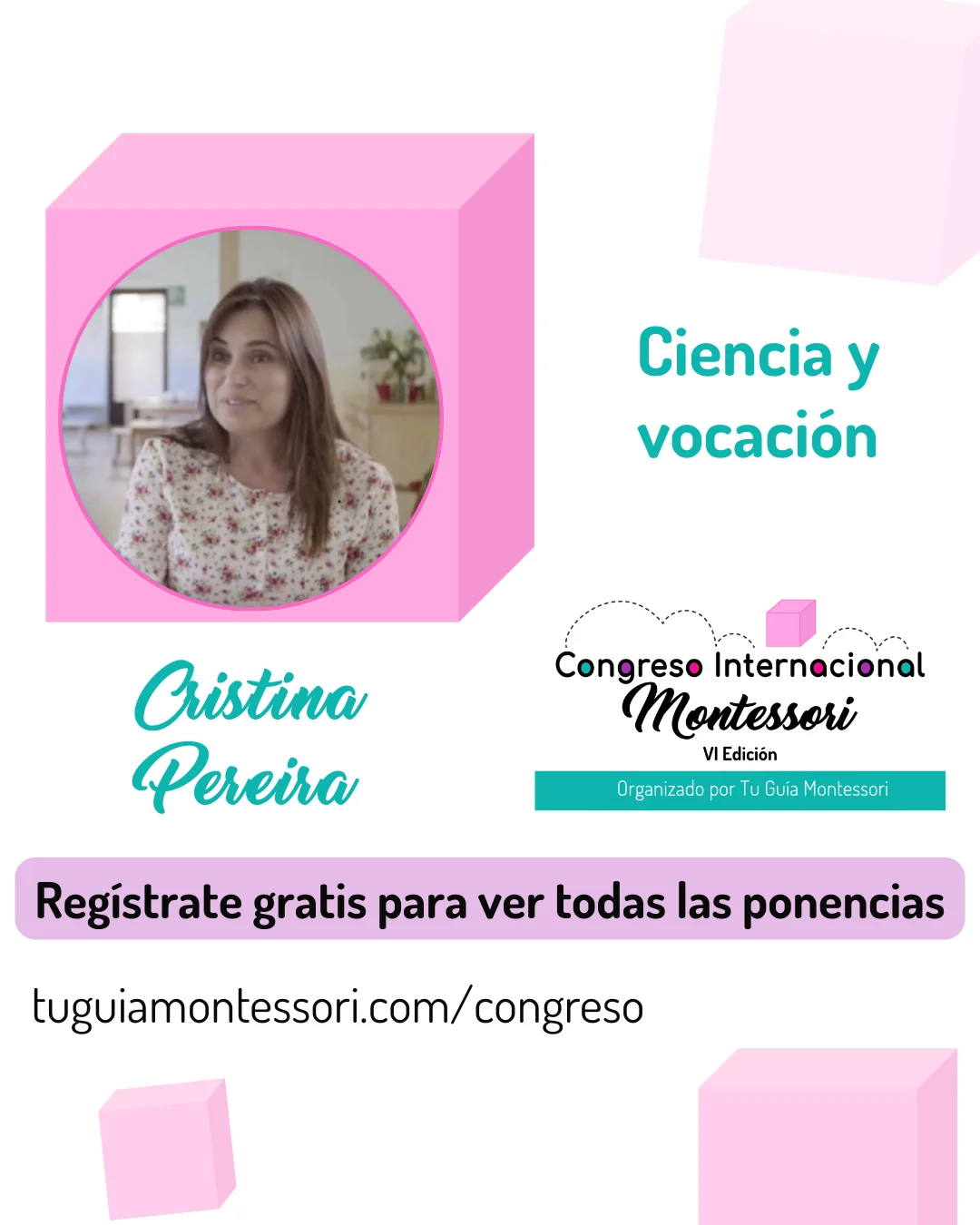 Editorial Cuatro Tuercas participa como ponente en el Congreso Internacional Montessori de 2023 y hablan sobre el cambio de mentalidad en los cuentos.