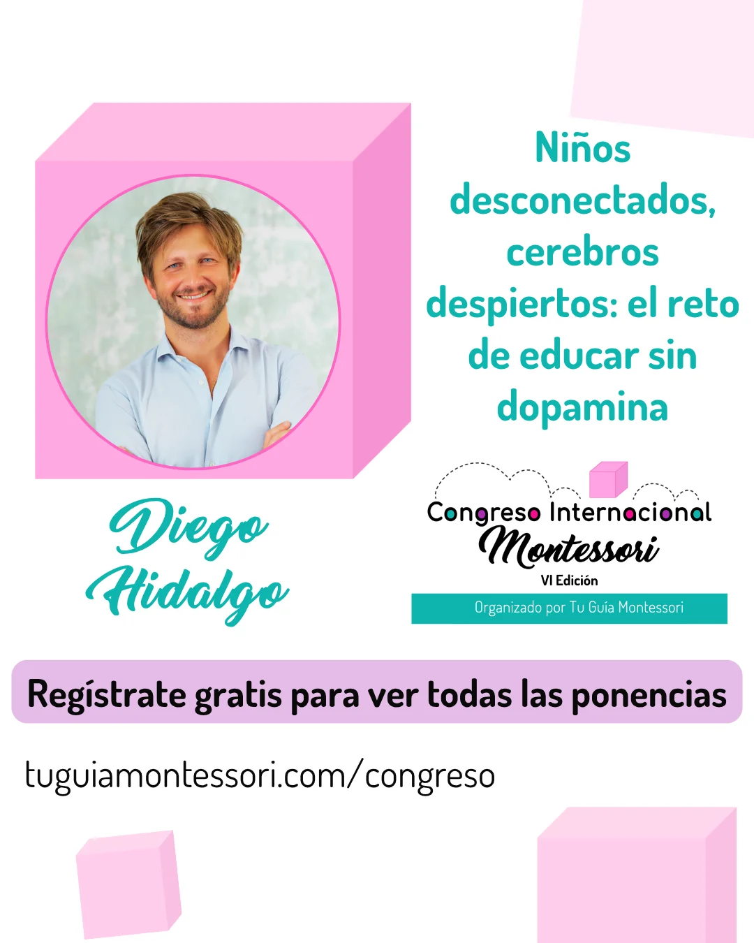 diego hidalgo feed instagram Diego Hidalgo, de movimiento off, es ponente en el Congreso Internacional Montessori de Miriam Escacena