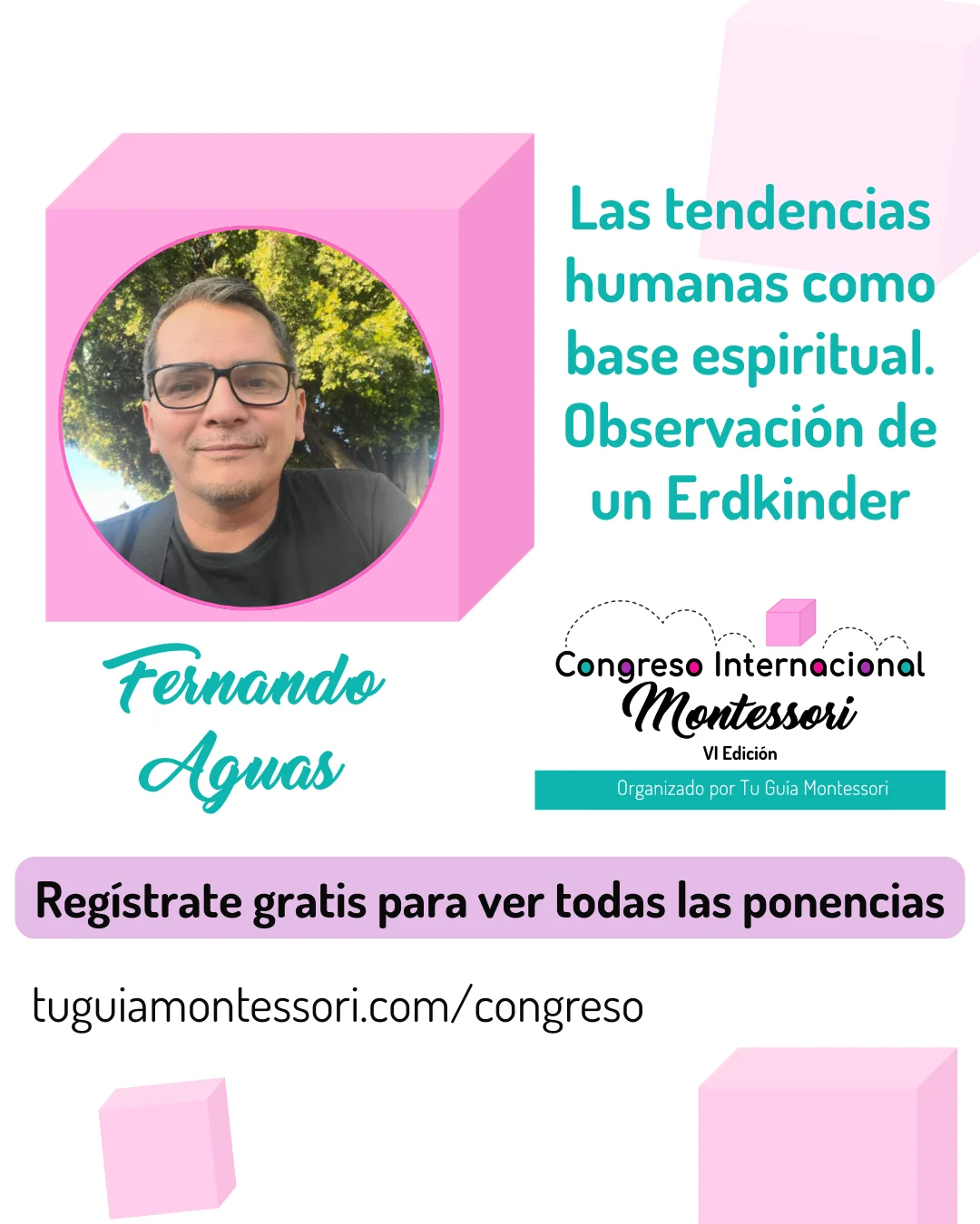 fernando aguas feed ponencia Rodrigo Nuñez nos habla sobre trabajar con personas mayores utilizando la pedagogía Montessori