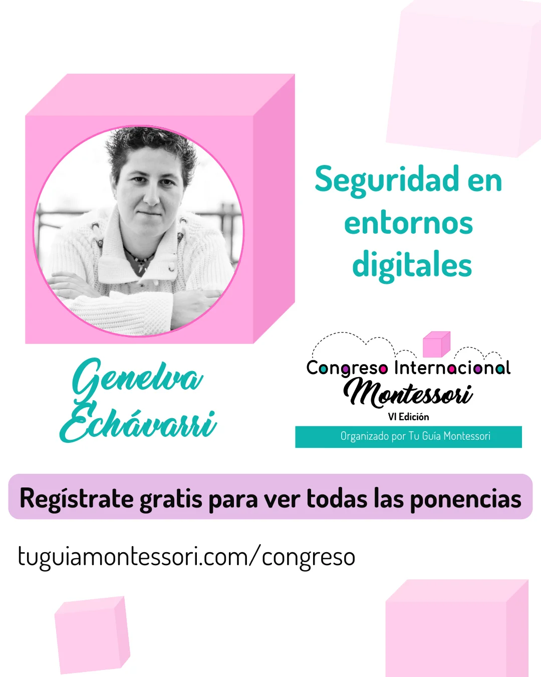 Patricia Vandoorne es ponente en el Congreso Internacional Montessori hablando de conciencia y educación cósmica.