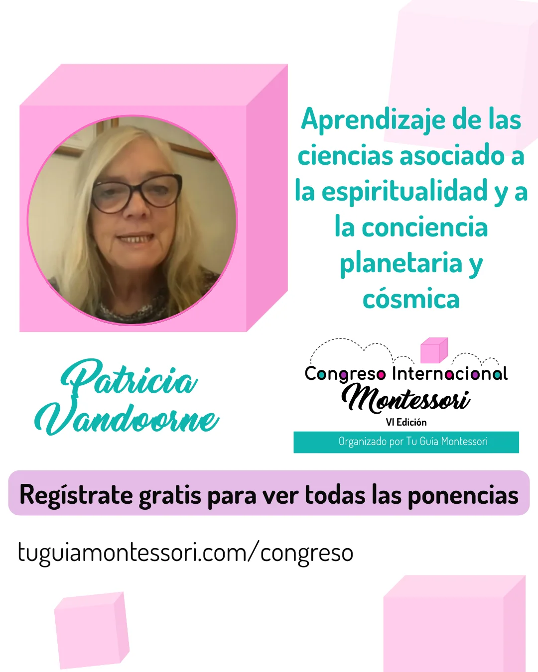 patricia vandoorne feed ponencia Simona Rozzo nos habla de la historia de Montessori en España en el V COngreso Montessori