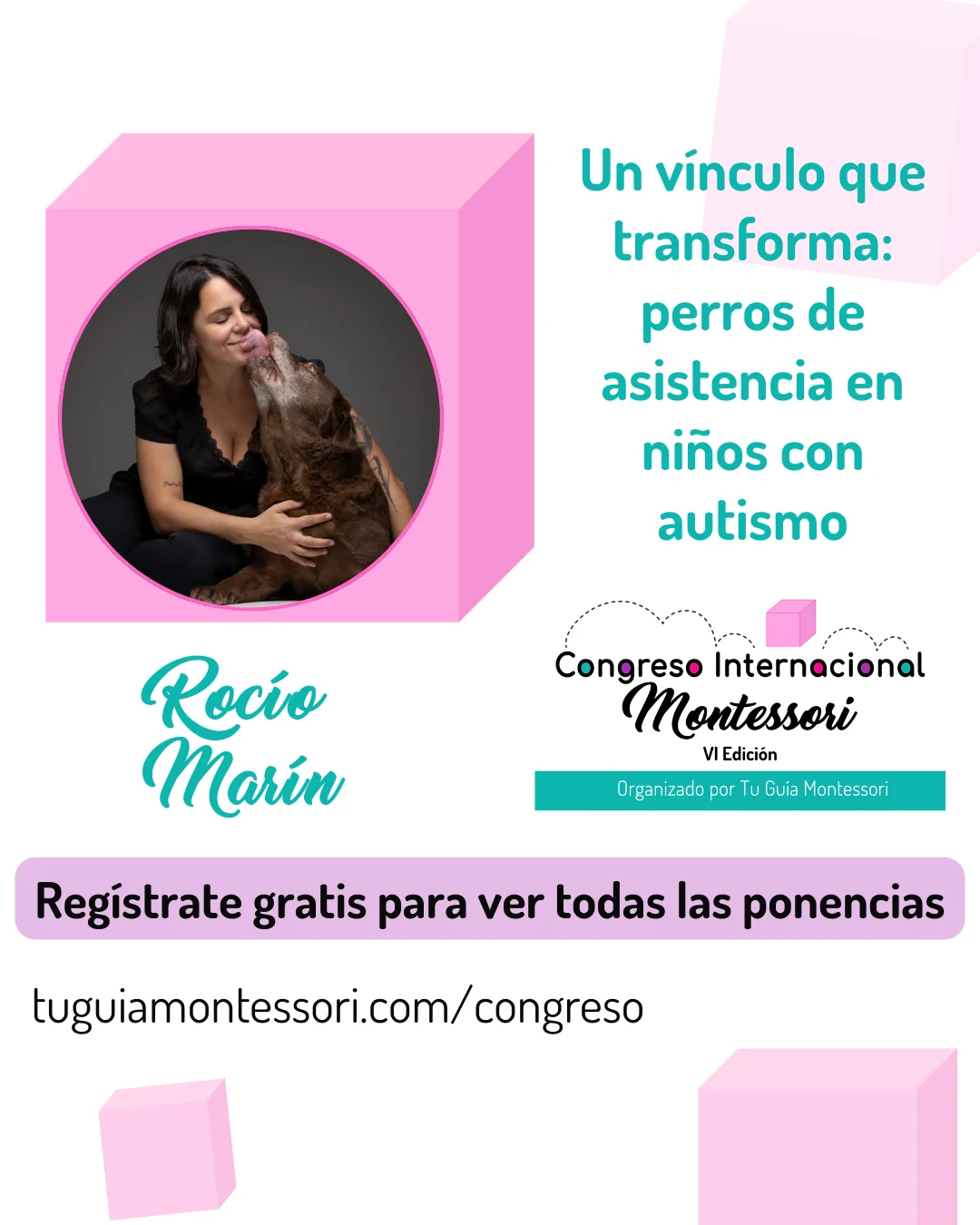 rocio marin feed ponencia Patricia Vandoorne es ponente en el Congreso Internacional Montessori hablando de conciencia y educación cósmica.